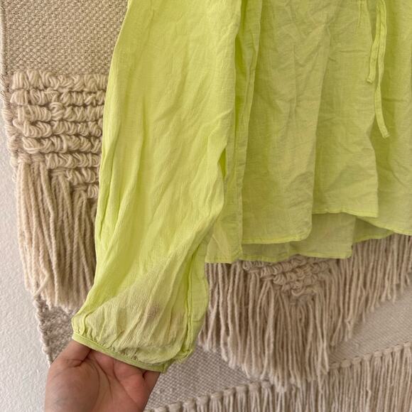 Love Whit Citron Ruffle Blouse - Picture 5 of 6